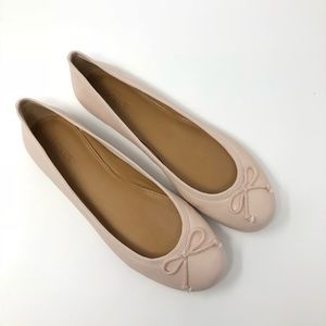 J. Crew Coco Leather Ballet Flats - Size 10